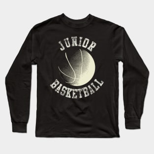 Vintage Junior Basketball Long Sleeve T-Shirt
